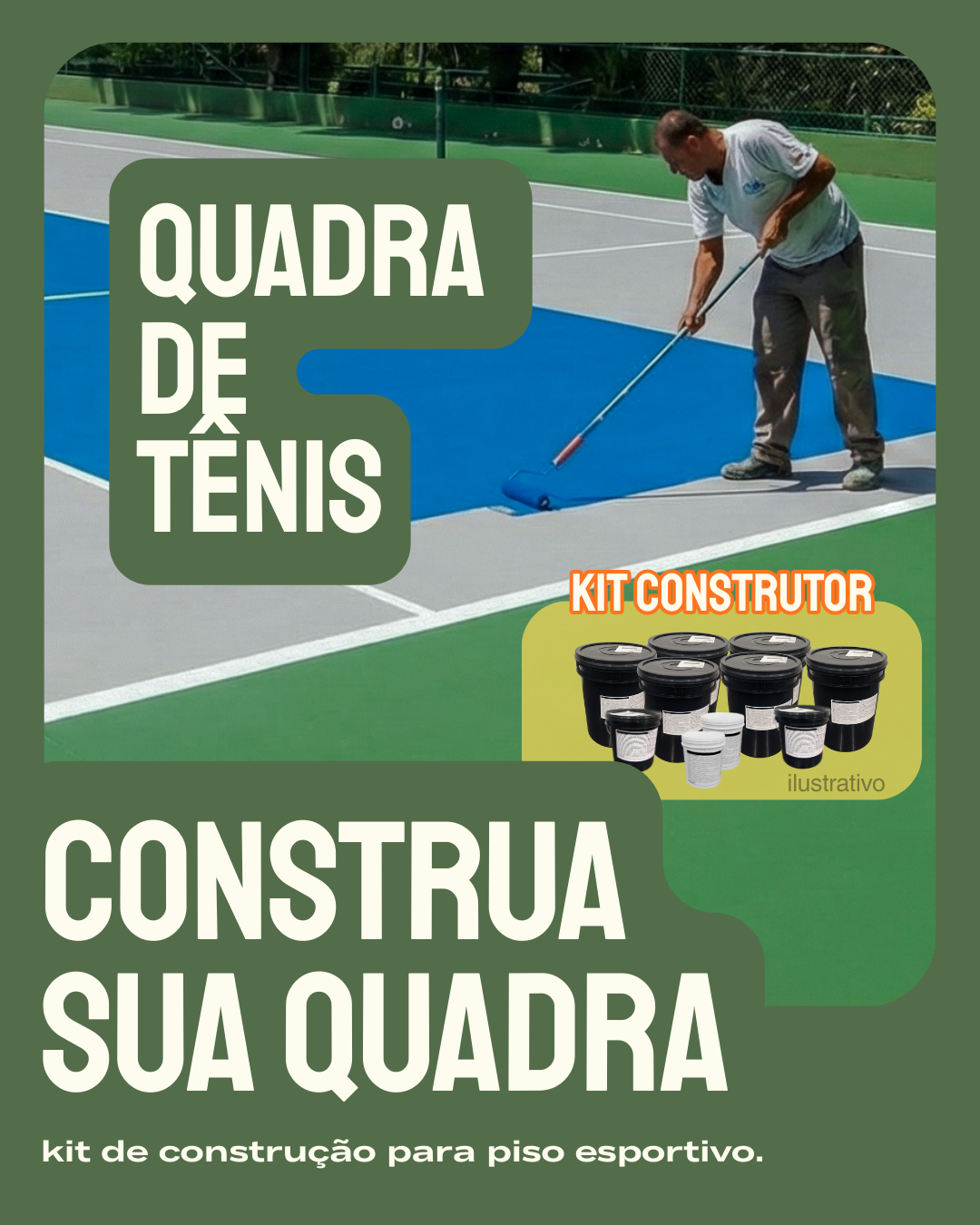 Kit TÊNIS Construção
